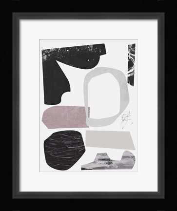 Framed Underground Shapes VI Print