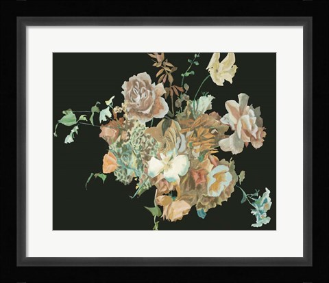 Framed Blooming in the Dark III Print