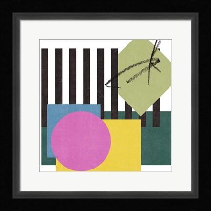 Framed Pianist I Print