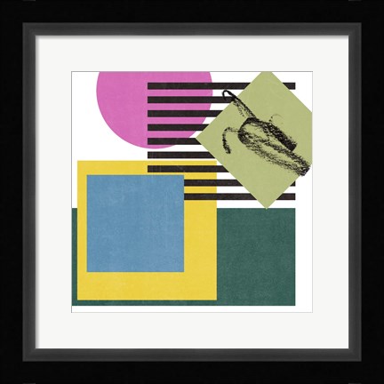 Framed Pianist II Print