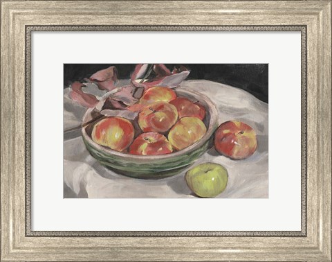 Framed Autumn Apples I Print