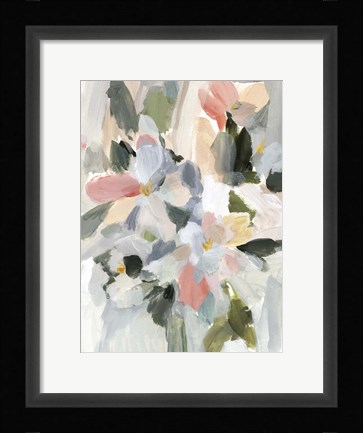Framed Soft as Petals I Print