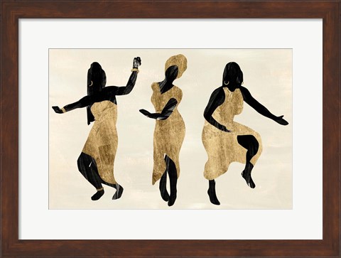 Framed Celebration Dance I Print