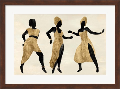 Framed Celebration Dance II Print