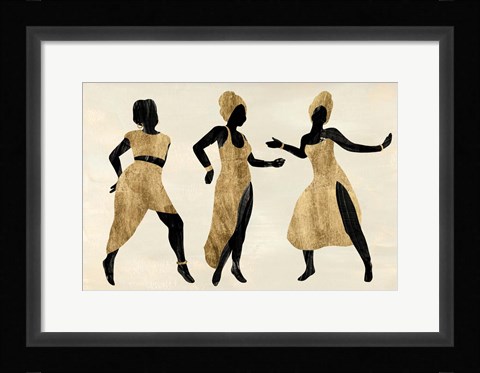 Framed Celebration Dance II Print