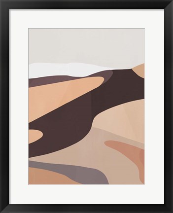 Framed Desert Dunes IV Print