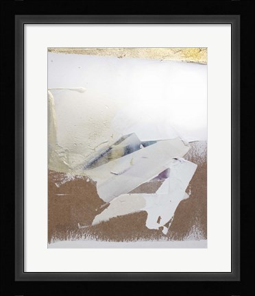Framed Gold Divided I Print