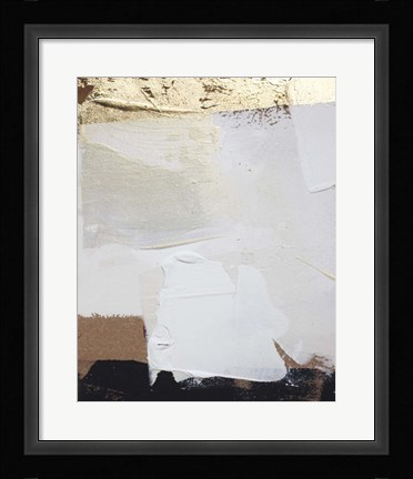 Framed Gold Divided II Print