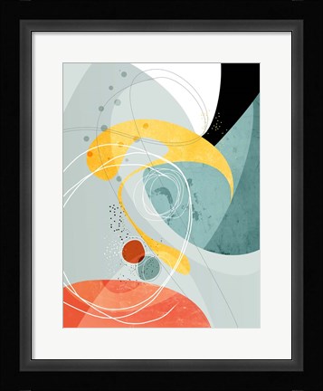 Framed Galactic 02 - Crossings Print