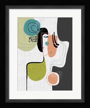 Framed Love In Pieces Print