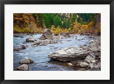 Framed Rocky River Print
