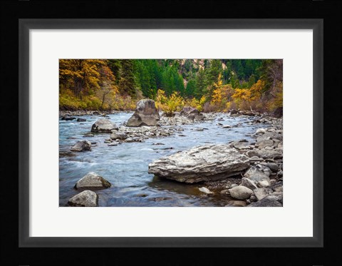Framed Rocky River Print