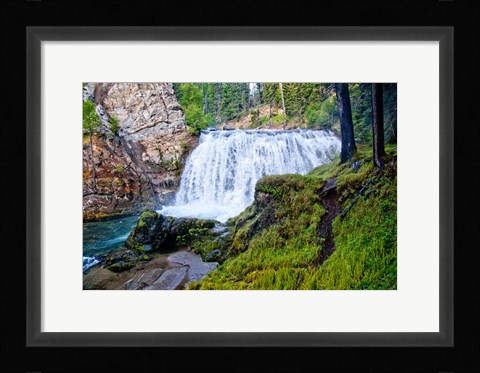 Framed South Fork Falls Print