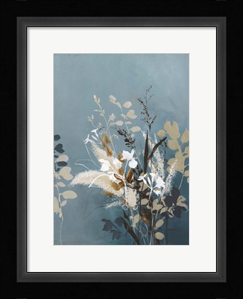 Framed Light Leaves 4 Print