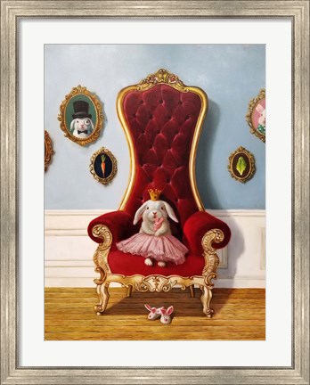 Framed Little Princess Print