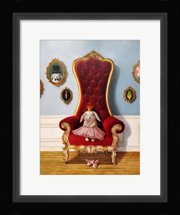 Framed Little Princess Print