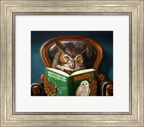 Framed Owl Porn Print