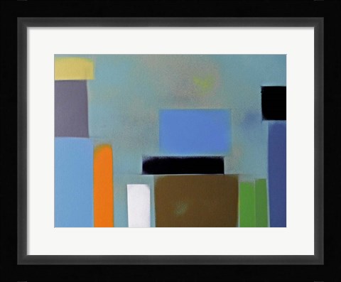 Framed Urban Hues 01 Print