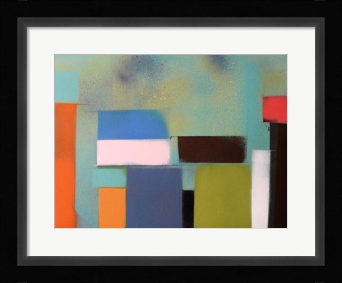 Framed Urban Hues 02 Print