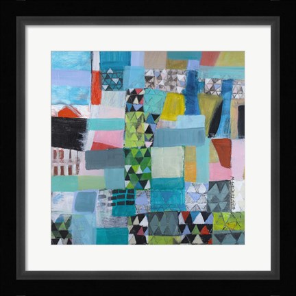 Framed Fields and Forests Print