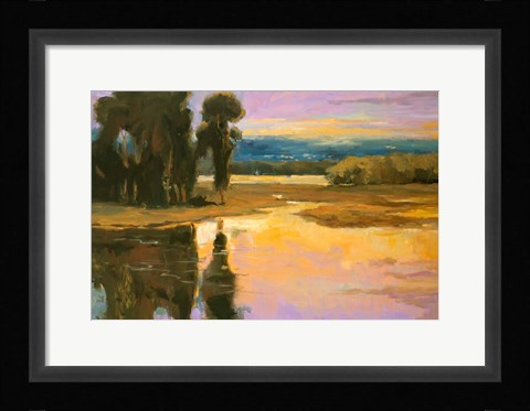 Framed Peaceful 1 Print