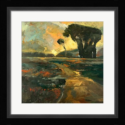 Framed Safari Road Print