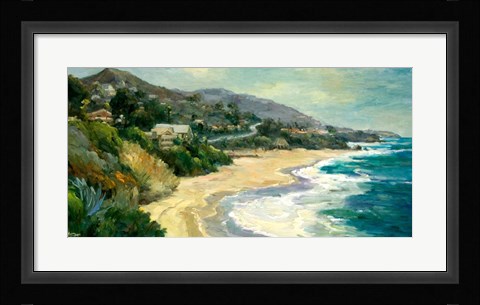 Framed Seaside Cove Print
