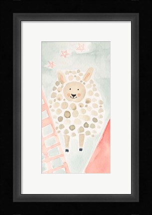 Framed Counting Sheep No. 2 Print