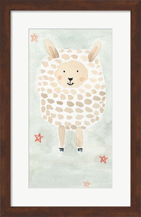 Framed Counting Sheep No. 3 Print
