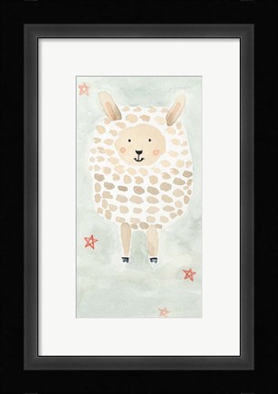 Framed Counting Sheep No. 3 Print