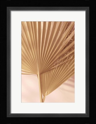 Framed Pastel Fan 1 Print