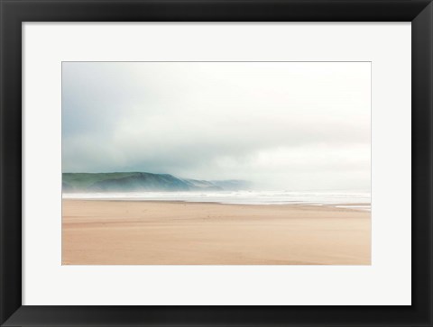 Framed White Oceans 10 Print