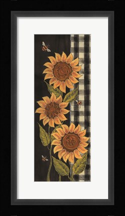 Framed Farmhouse Sunflowers I Print