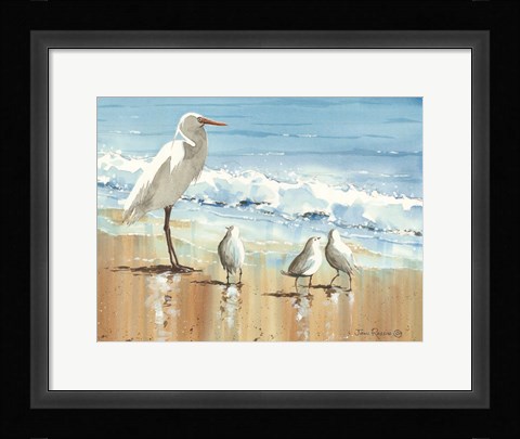 Framed His Entourage Print