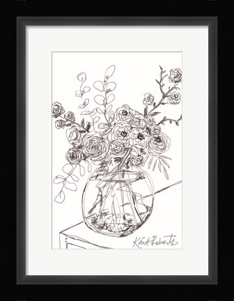 Framed From the Garden Print