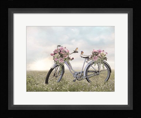 Framed Fragrant Fields Print