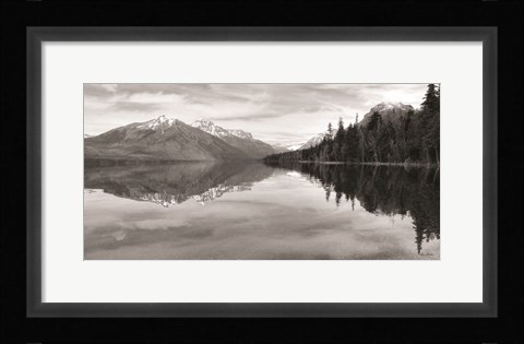 Framed Lake McDonald Print