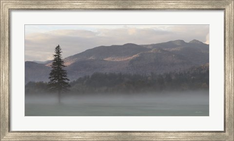 Framed Adirondack Misty Morning Print