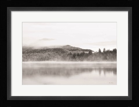 Framed Foggy View Print