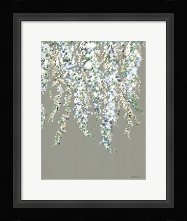 Framed Wisteria in Bloom Print