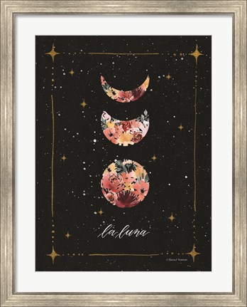 Framed La Luna Moon Phases Print