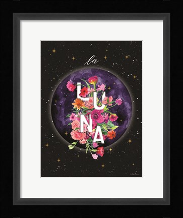 Framed La Luna Print