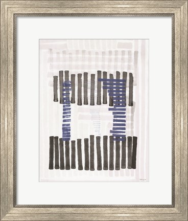 Framed Intersecting Lines 1 Print