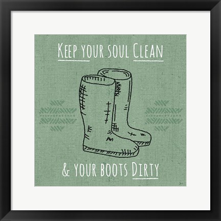 Framed Home Grown I Print