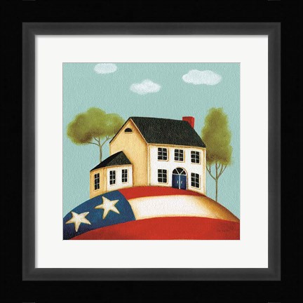 Framed My Home I Print