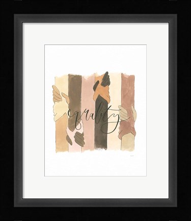 Framed Equality Print