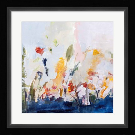 Framed Spontaneous Summer II Print