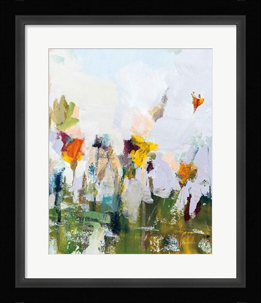 Framed Spontaneous Summer I Print