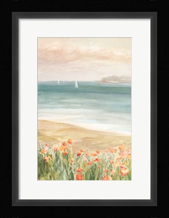 Framed Around the Point II Print