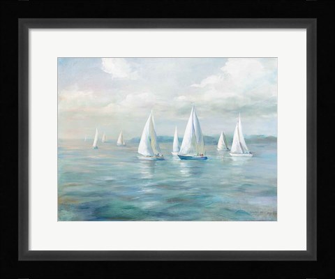 Framed Setting Sail Print